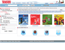 Tablet Screenshot of en.teloon.com